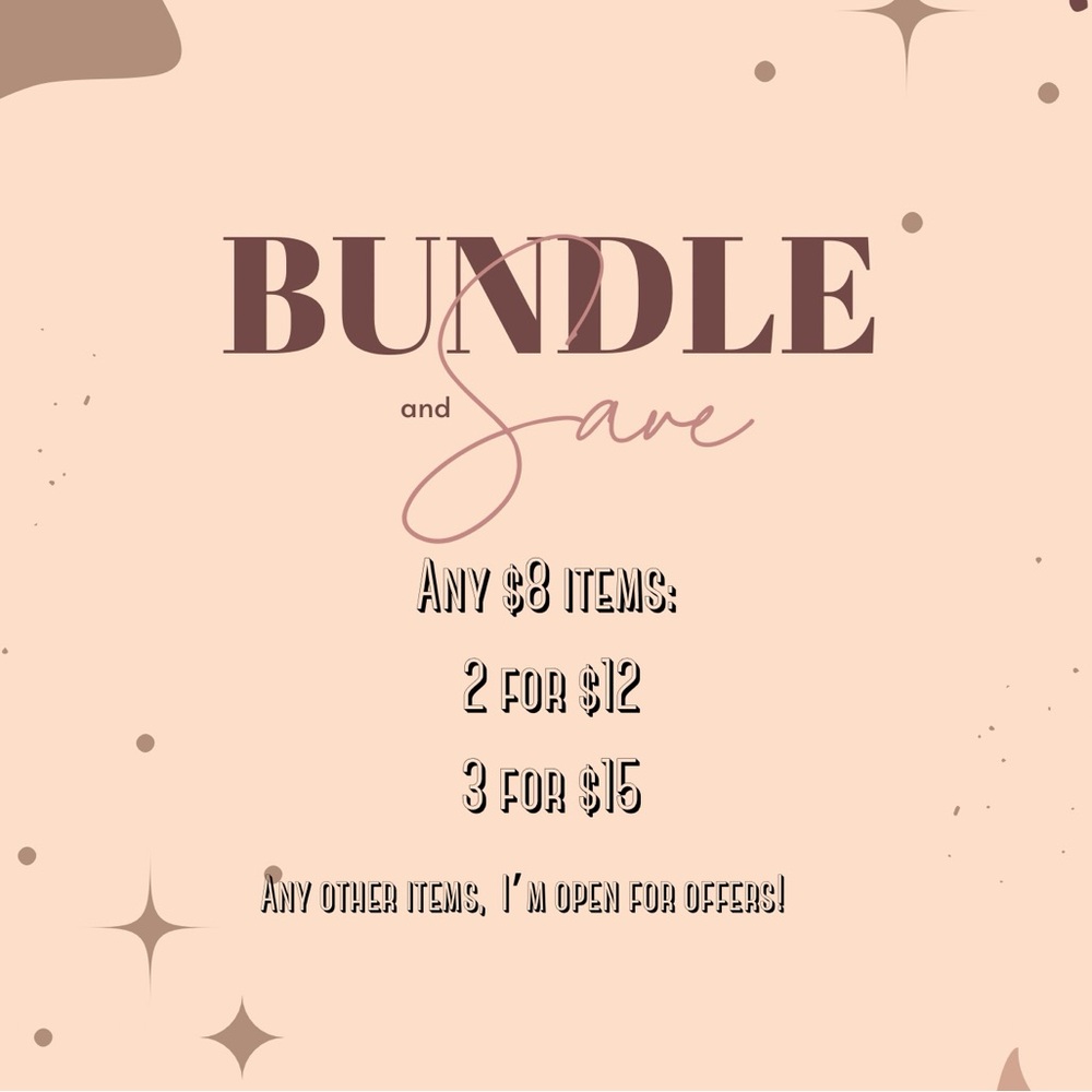 💸💸 BUNDLE DEALS 💸💸